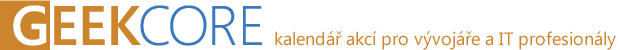 GeekCore - kalendář akcí pro vývojáře a IT profesionály